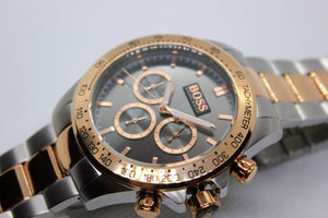 hugo boss ikon watch gold