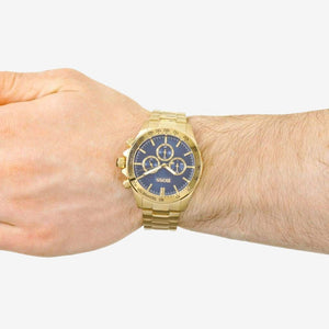 hugo boss blue and gold watch