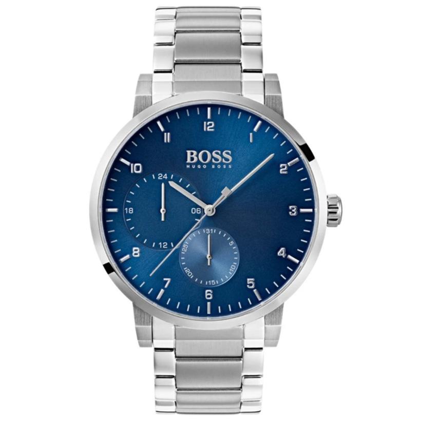 hugo boss men's blue watch