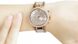 ladies michael kors mk5896 parker watch