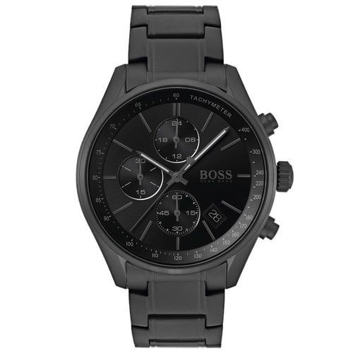 mens hugo boss navigator gq edition chronograph watch