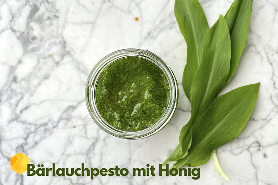 Rezept Baerlauchpesto mit Honig