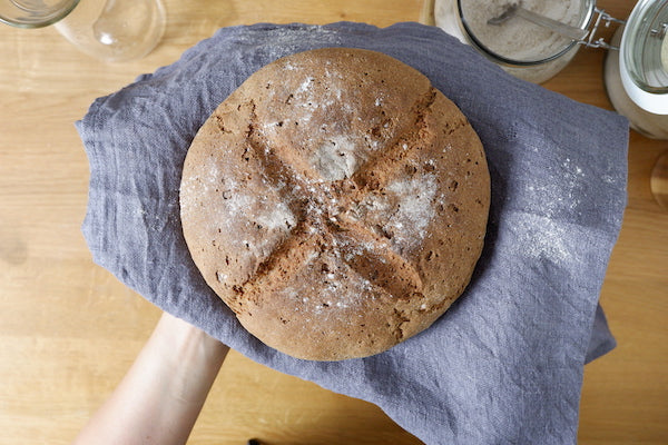 Einfaches Vollkornbrot