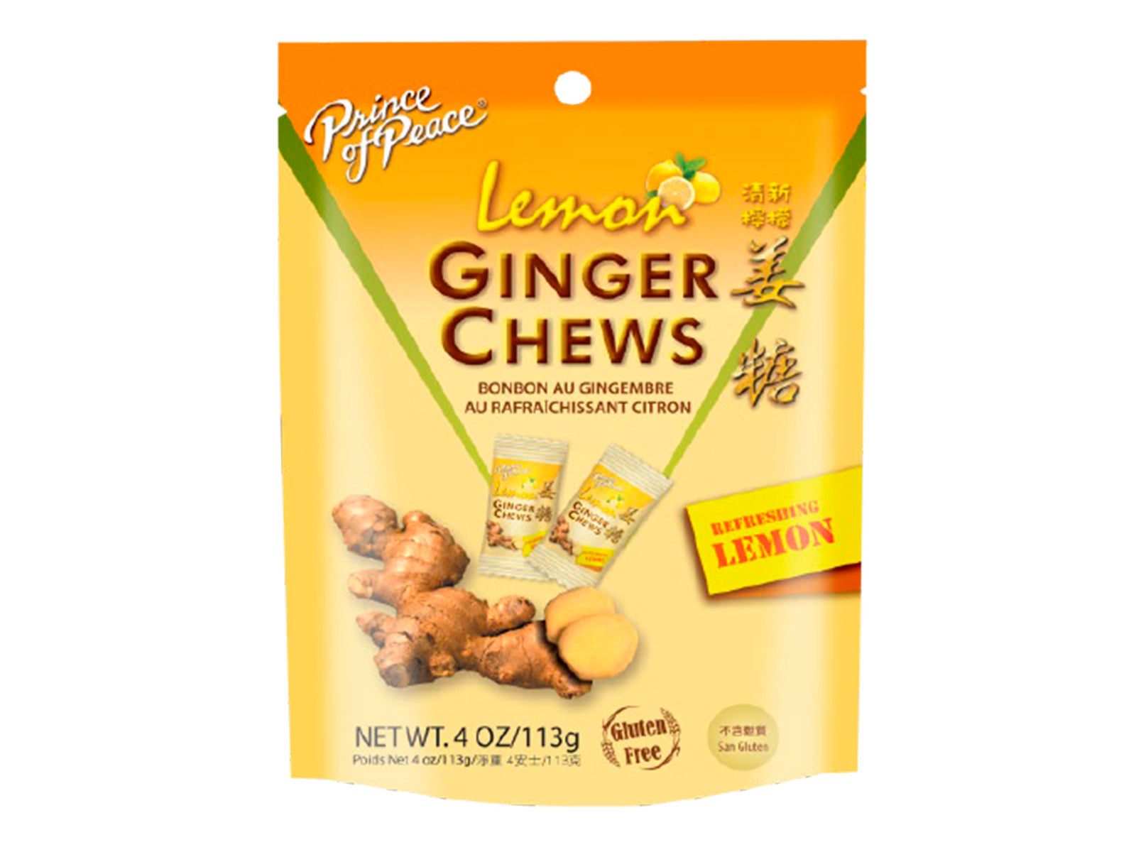 Ginger Chews Lemon Nuts To You 5283