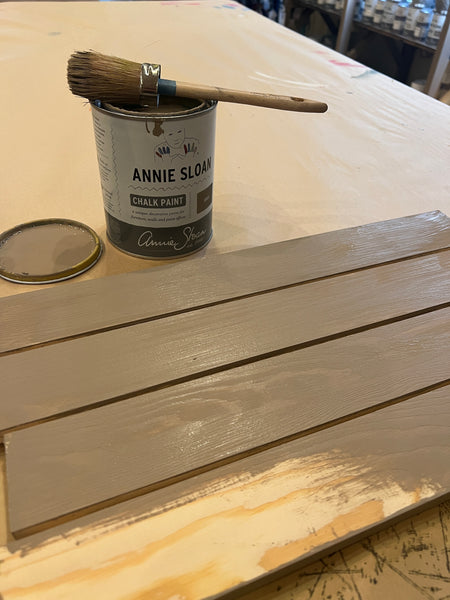 First Coat of Project in Coco Color