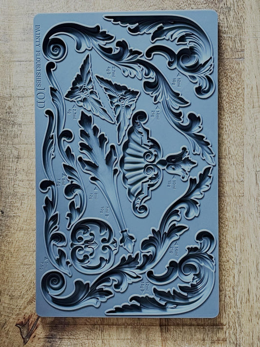 FLEUR DE LIS 6X10 DECOR MOULDS™