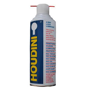 houdini lubricant spray