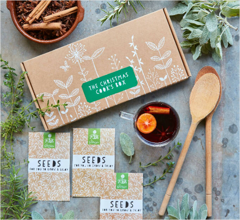 Christmas Herb Garden Gift Set | The Gluttonous Gardener | Holme & Moss