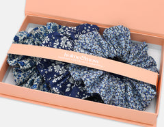 Easter gift ideas - Liberty London print scrunchie gift boxes | Holme & Moss