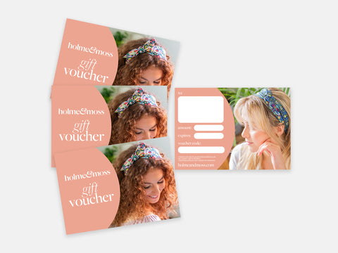 Holme & Moss Gift Vouchers | Holme & Moss