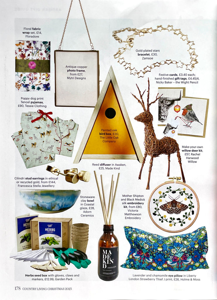 In the press: Country Living Christmas Edition | Holme & Moss