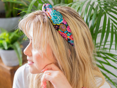 Liberty London Silk Satin Headbands | Holme & Moss