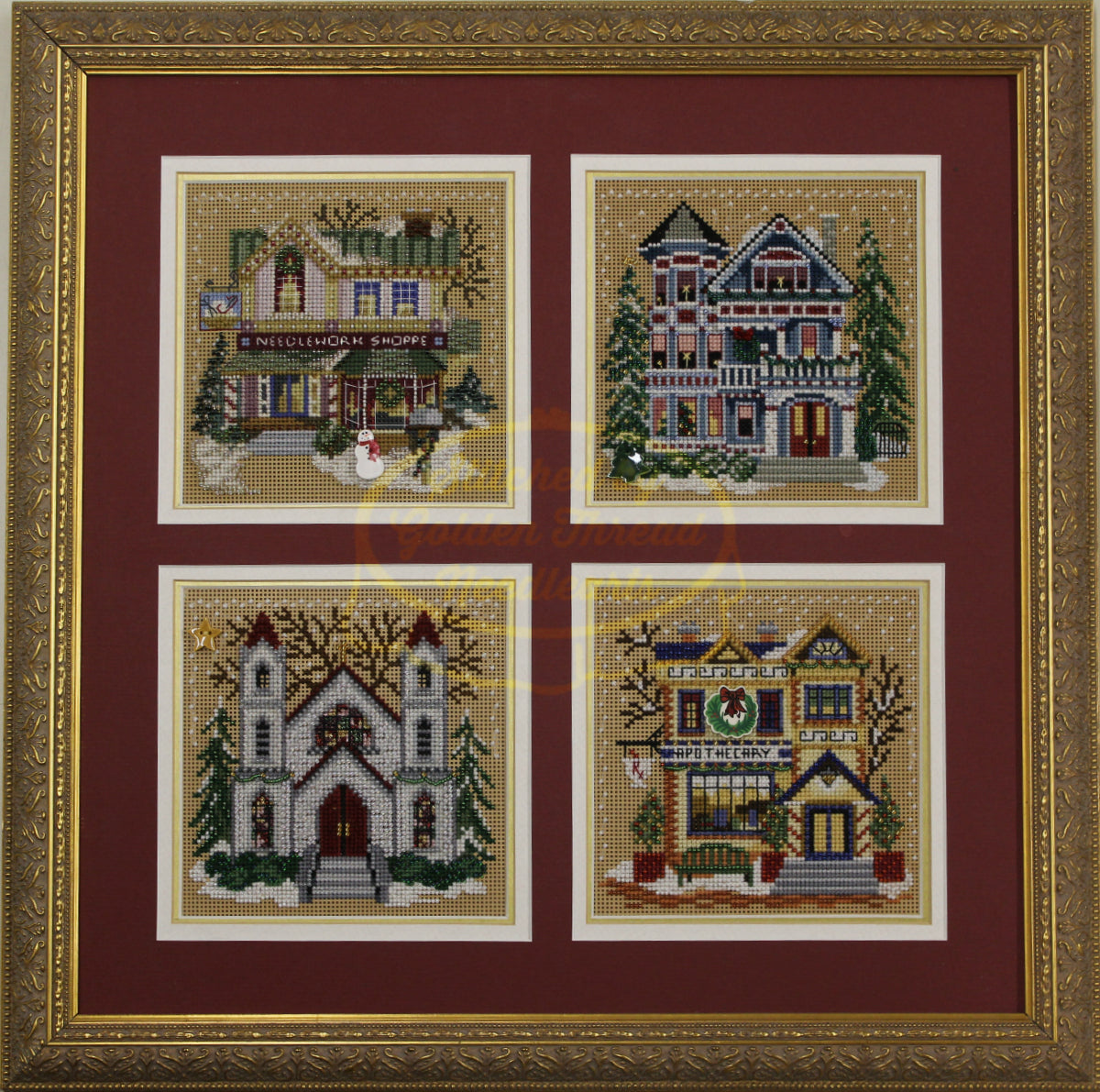 Specialty mats - 4 houses