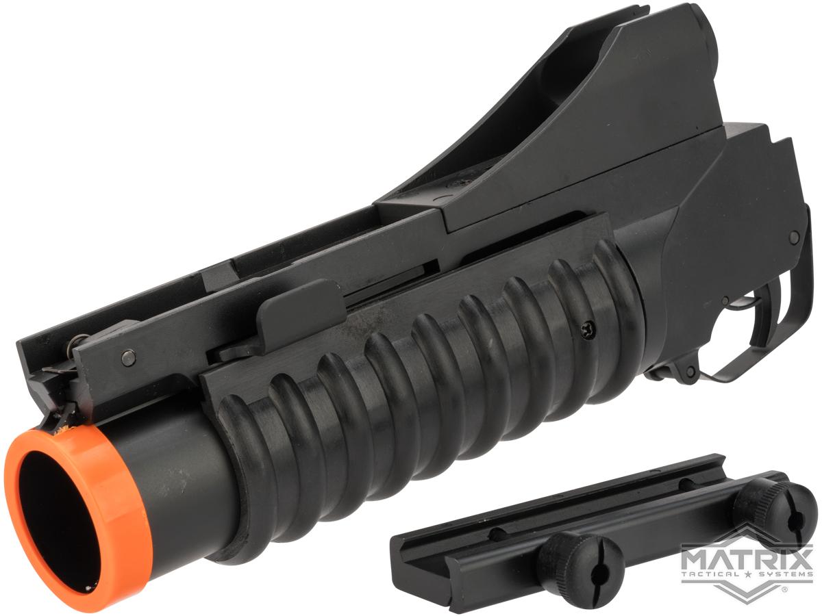 Matrix Full Metal 40mm M3 Airsoft Grenade Launcher For M4 M16 Series Simple Airsoft