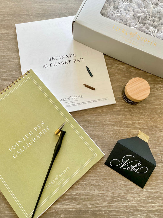 Calligraphy Kit - Optional Add-on for The Ultimate Calligraphy Course  (Online Course) — Leah Design