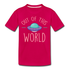 Out Of This World Youth T-Shirt - dark pink