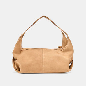 dolce vita Suede Billy Bag in Camel - ALLUV PLACE 