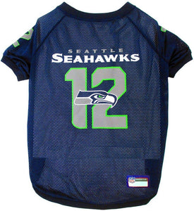 seahawks pet jersey