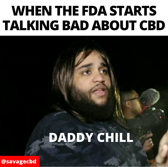 Daddy Chill CBD Meme