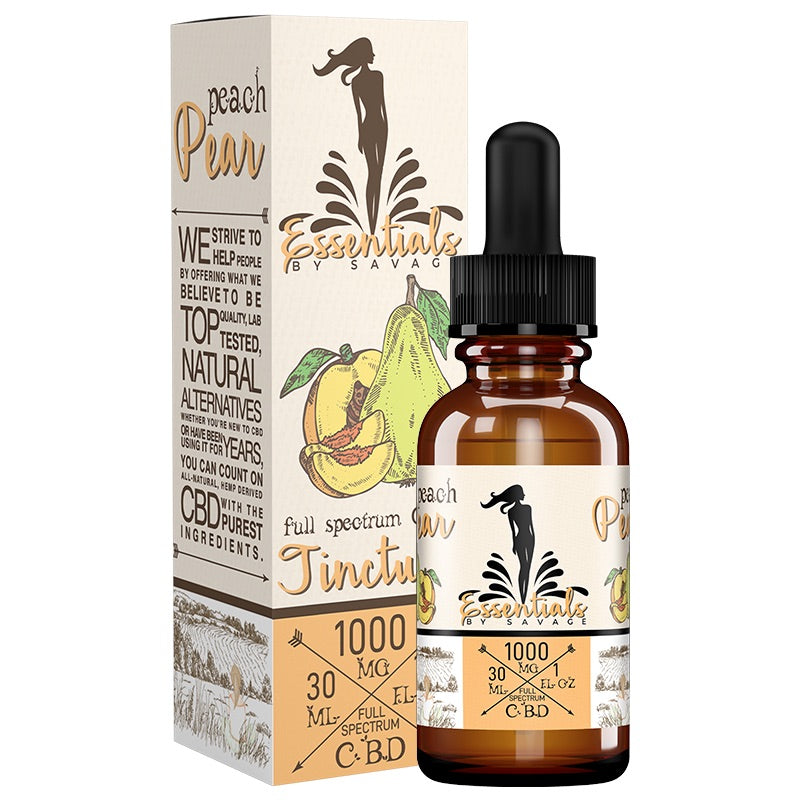 Peach pear CBD tincture