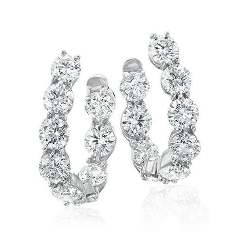 Tiffany Flower Stud Earrings Silver – Redo Luxury