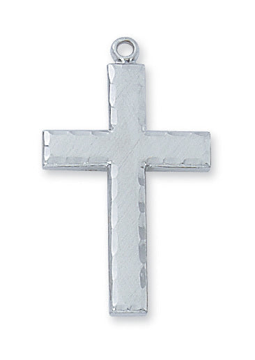 Celtic Wood Cross Pendant Stainless Steel Chain Necklace – Forgiven Jewelry