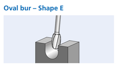 Shape E Bur