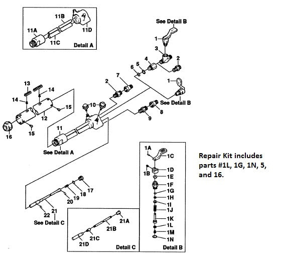 Victor MT200 Parts