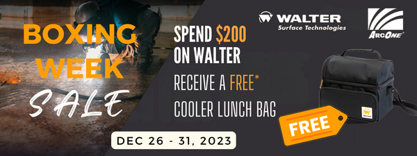 Walter Boxing Week Sale - Free Cooler Over $200 Spent on Walter and ArcOne