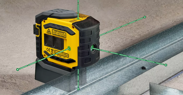 Stabila LA-5P G self-leveling, 5-Point/Dot GREENBEAM Laser