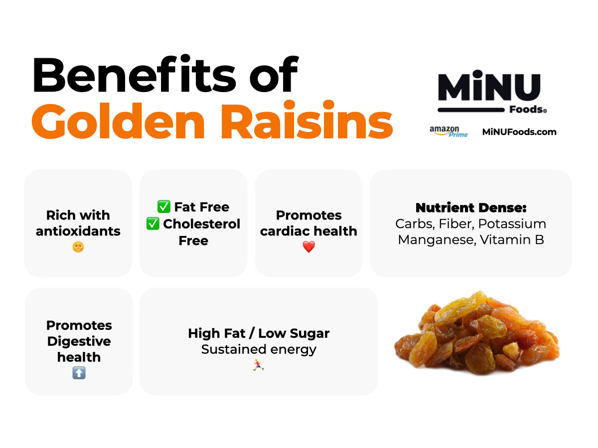 benefits of golden raisins