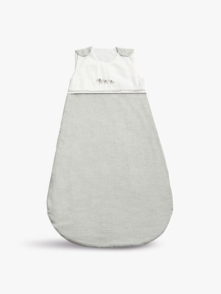 Mamas and Papas grey and white baby sleeping bag