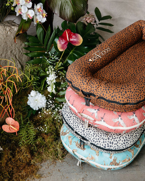DockATot wild at heart collection for jungle nursery