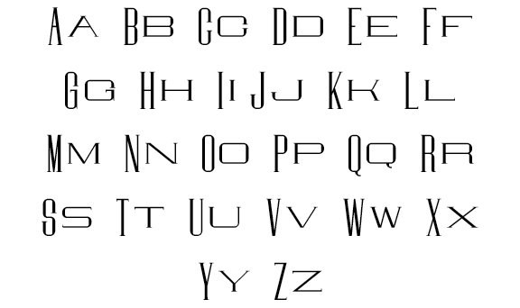 The punctilious Mr. p's 'classic' custom monogram examples