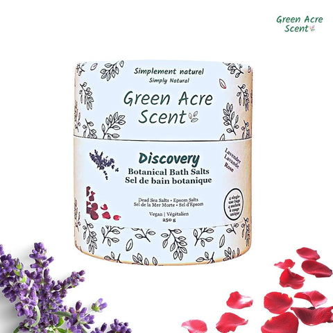 Botanical Bath Salts | Green Acre Scent | Natural. Ecofriendly