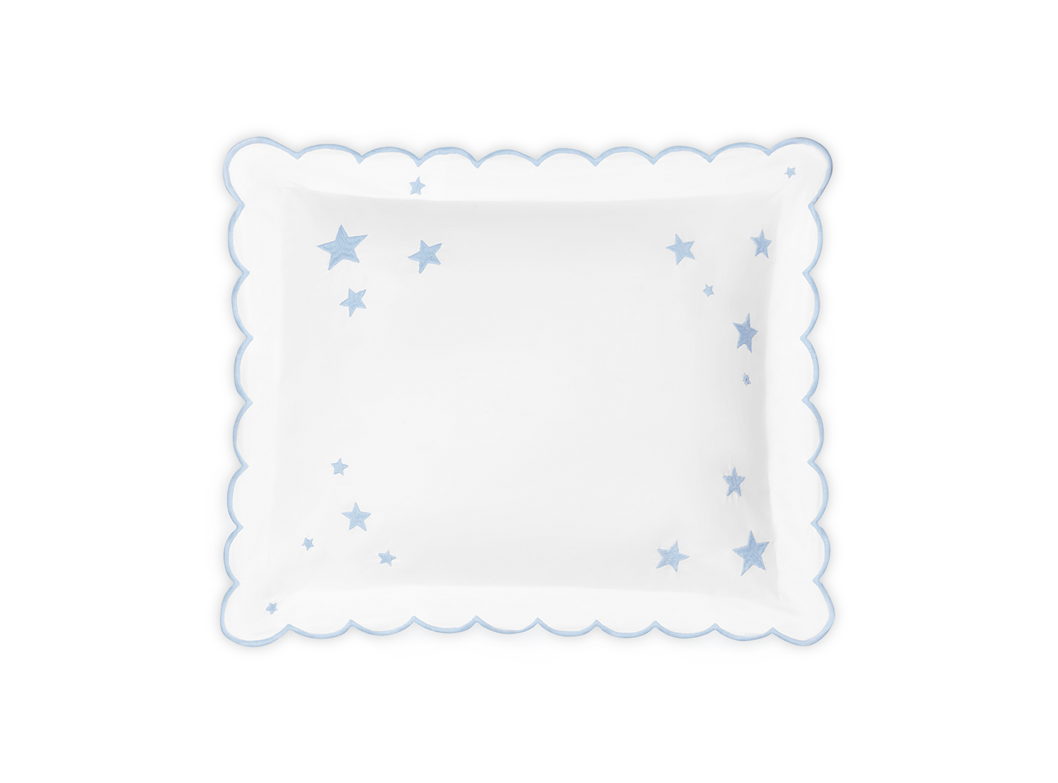 Stars Mini Pillow - Larkspur Blue