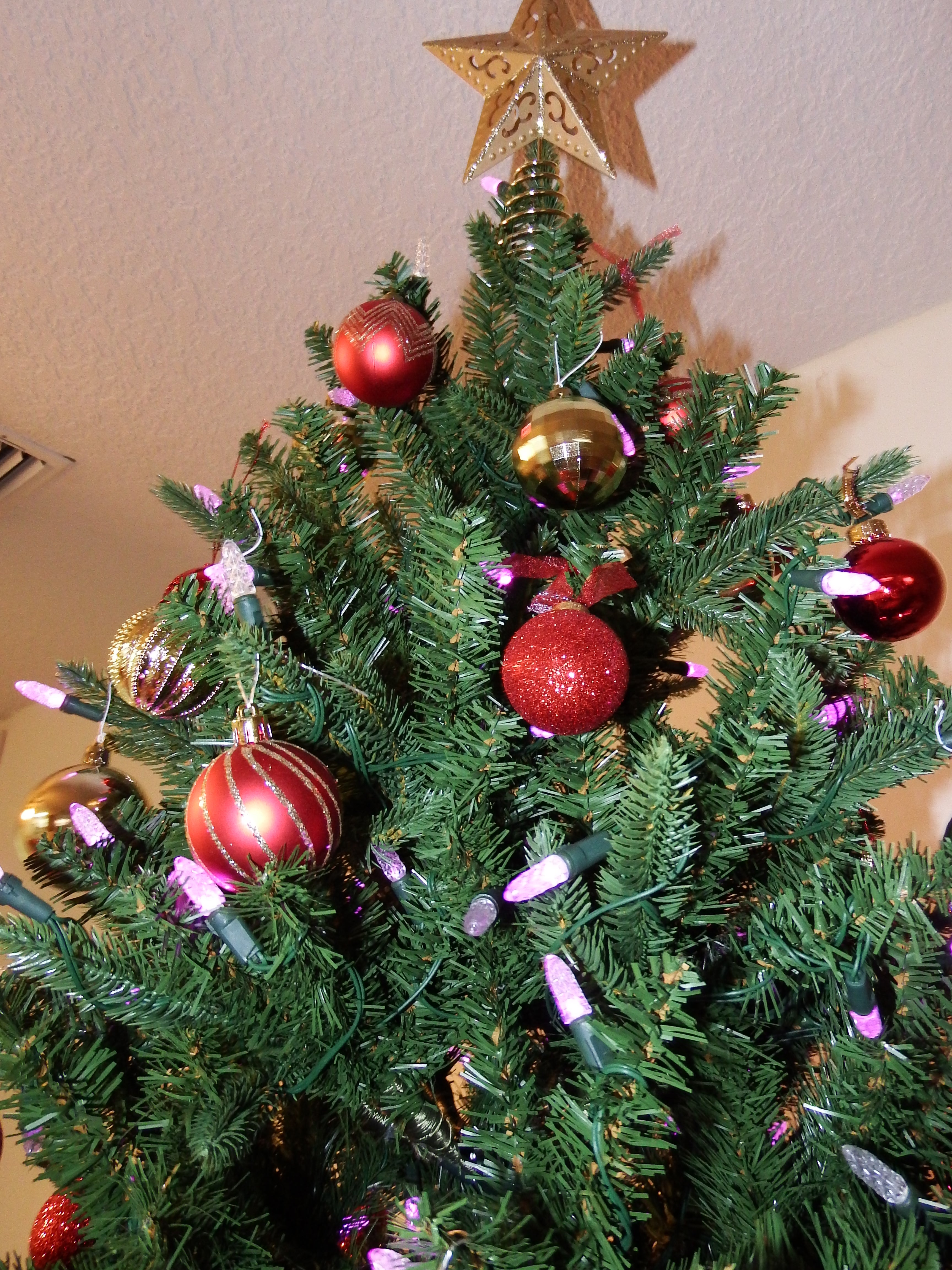artsy sister, christmas tree, xmas tree