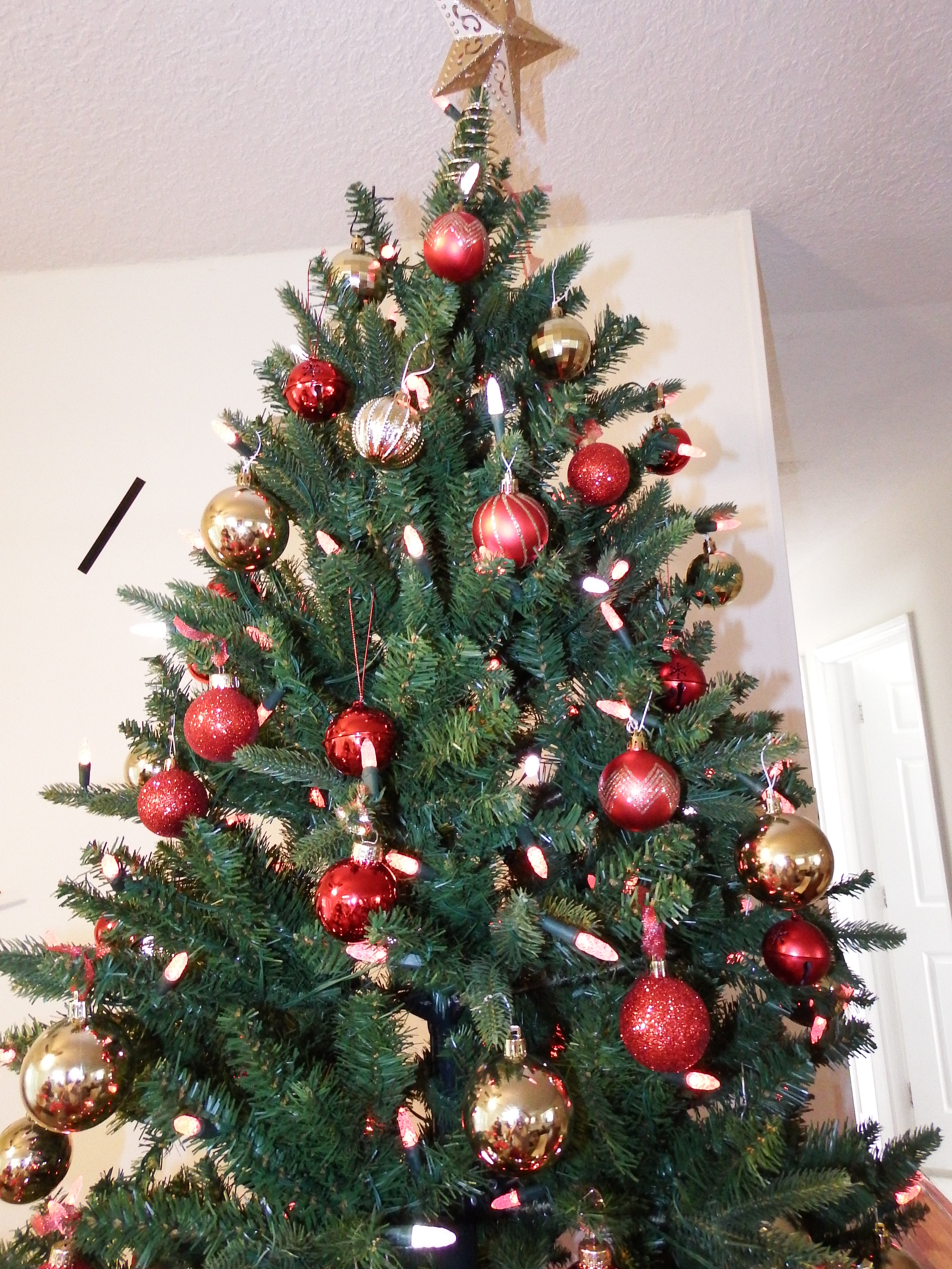 artsy sister, xmas tree, christmas