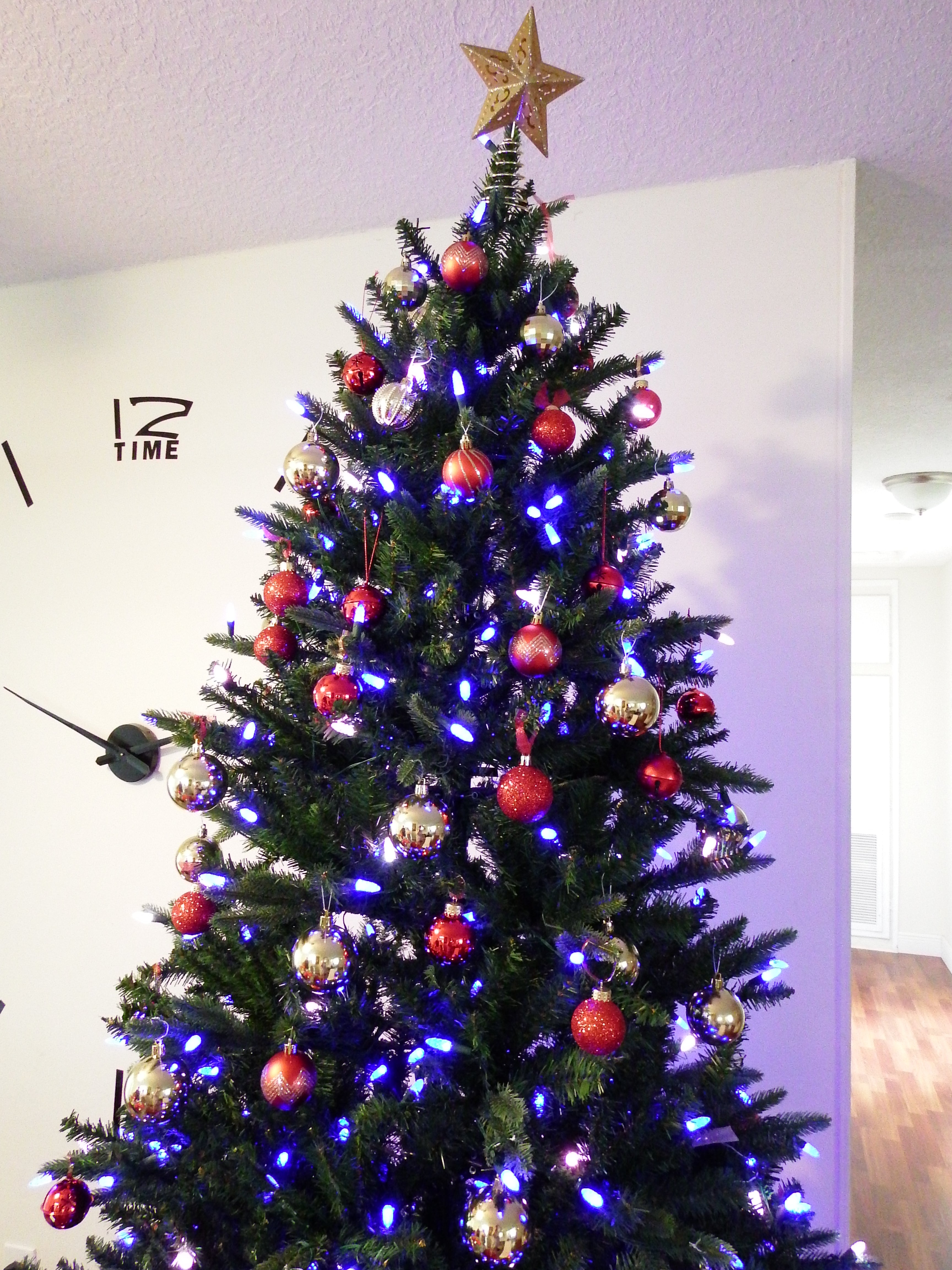artsy sister, christmas tree, xmas tree