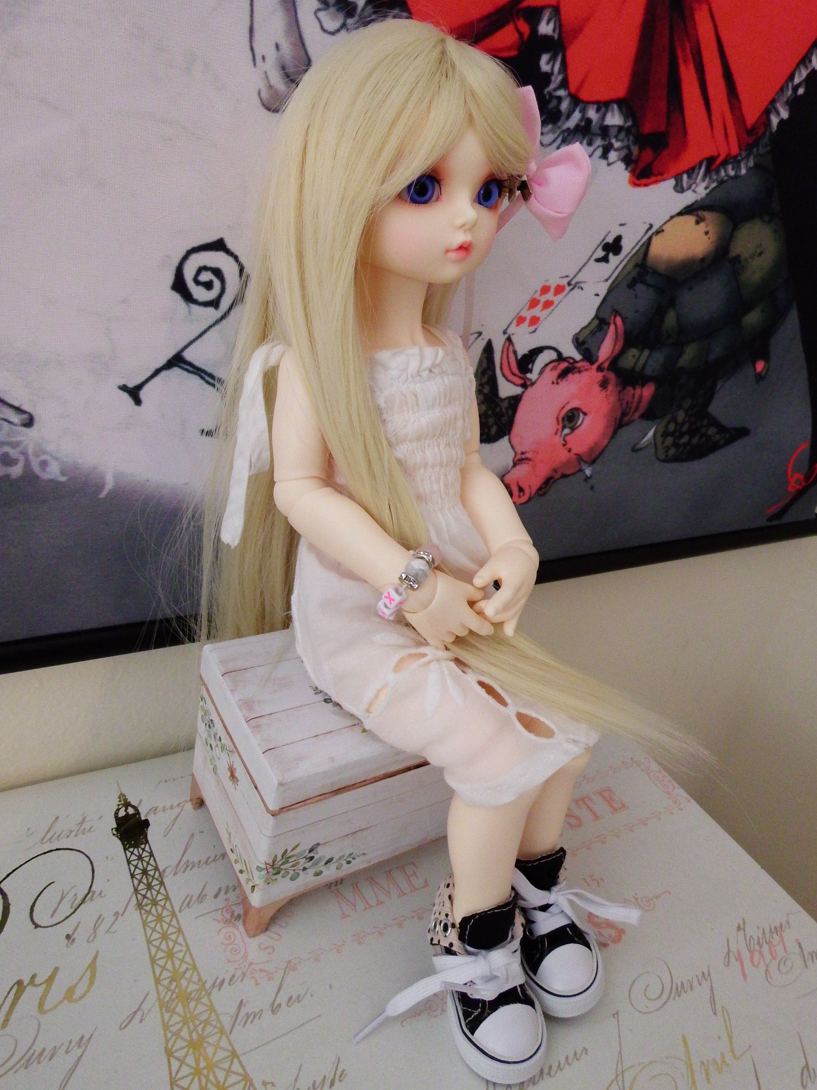 bjd doll,fashion doll,artsy sister