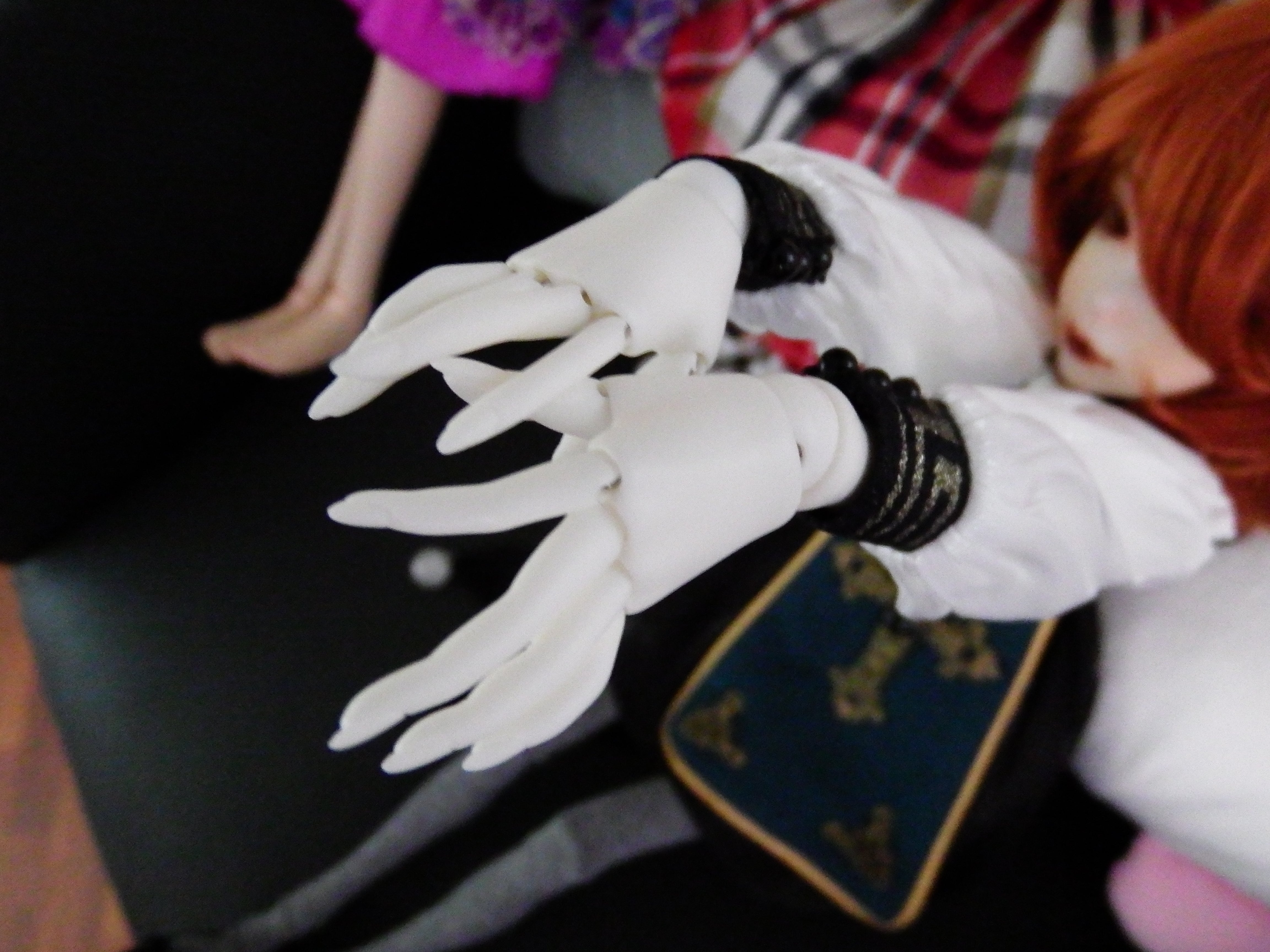 artsy sister, bjd doll,red hair