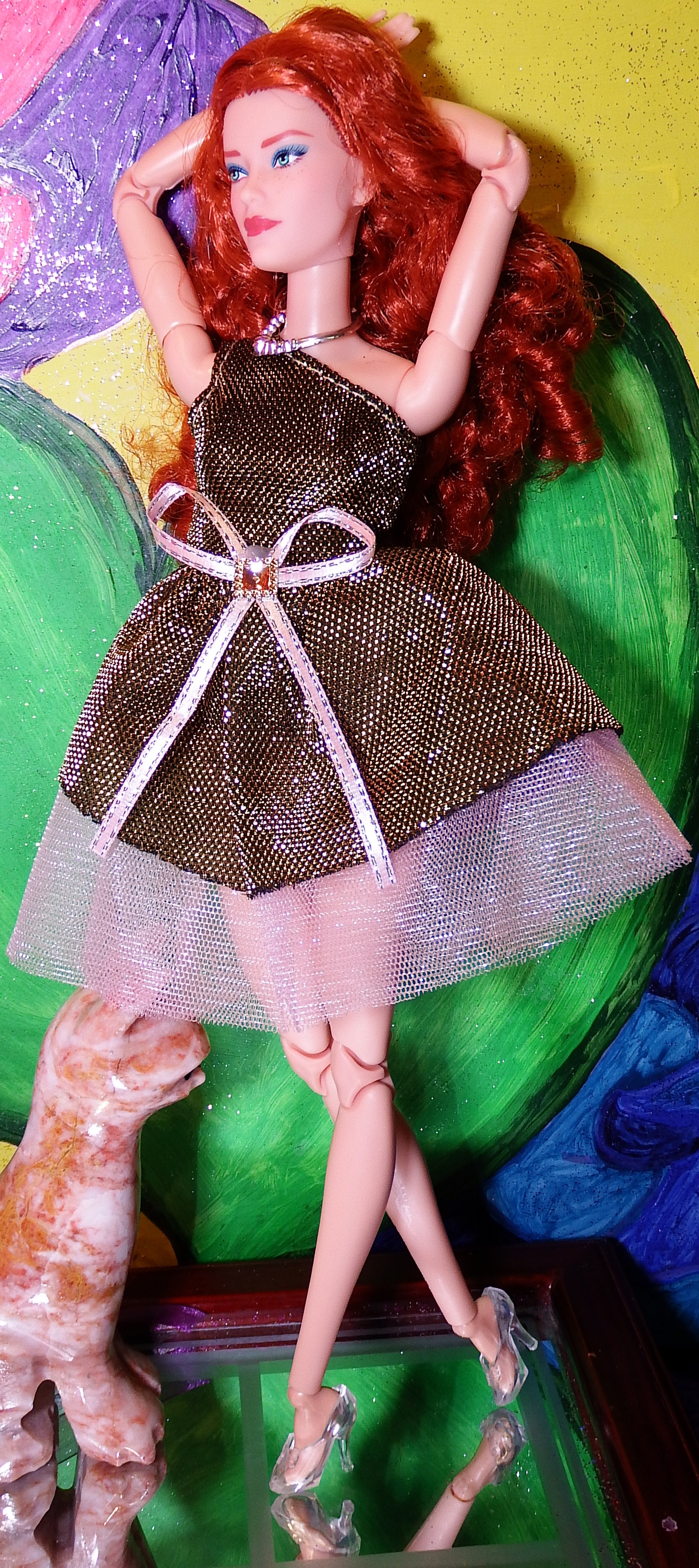 Barbie Red Head in Party Dresses