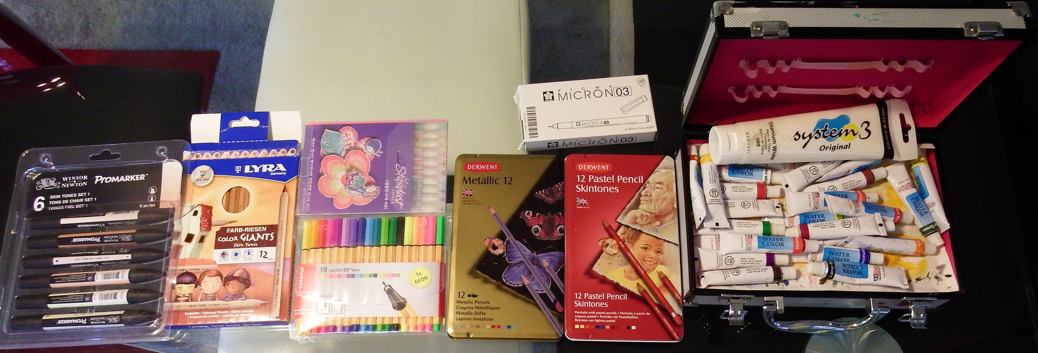 artsy sister,art supplies,derwent