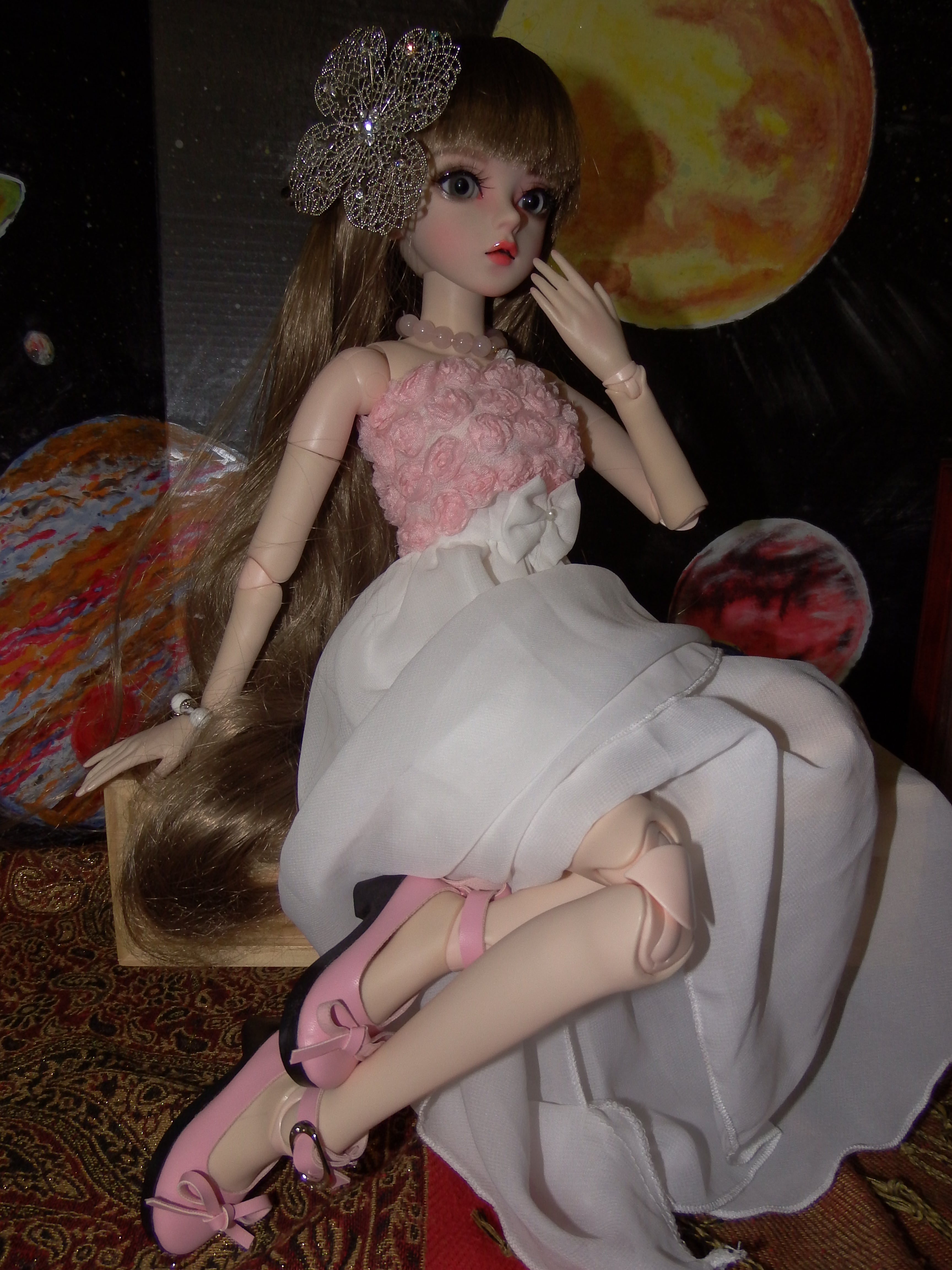 artsy sister, handmade doll, fashion photo