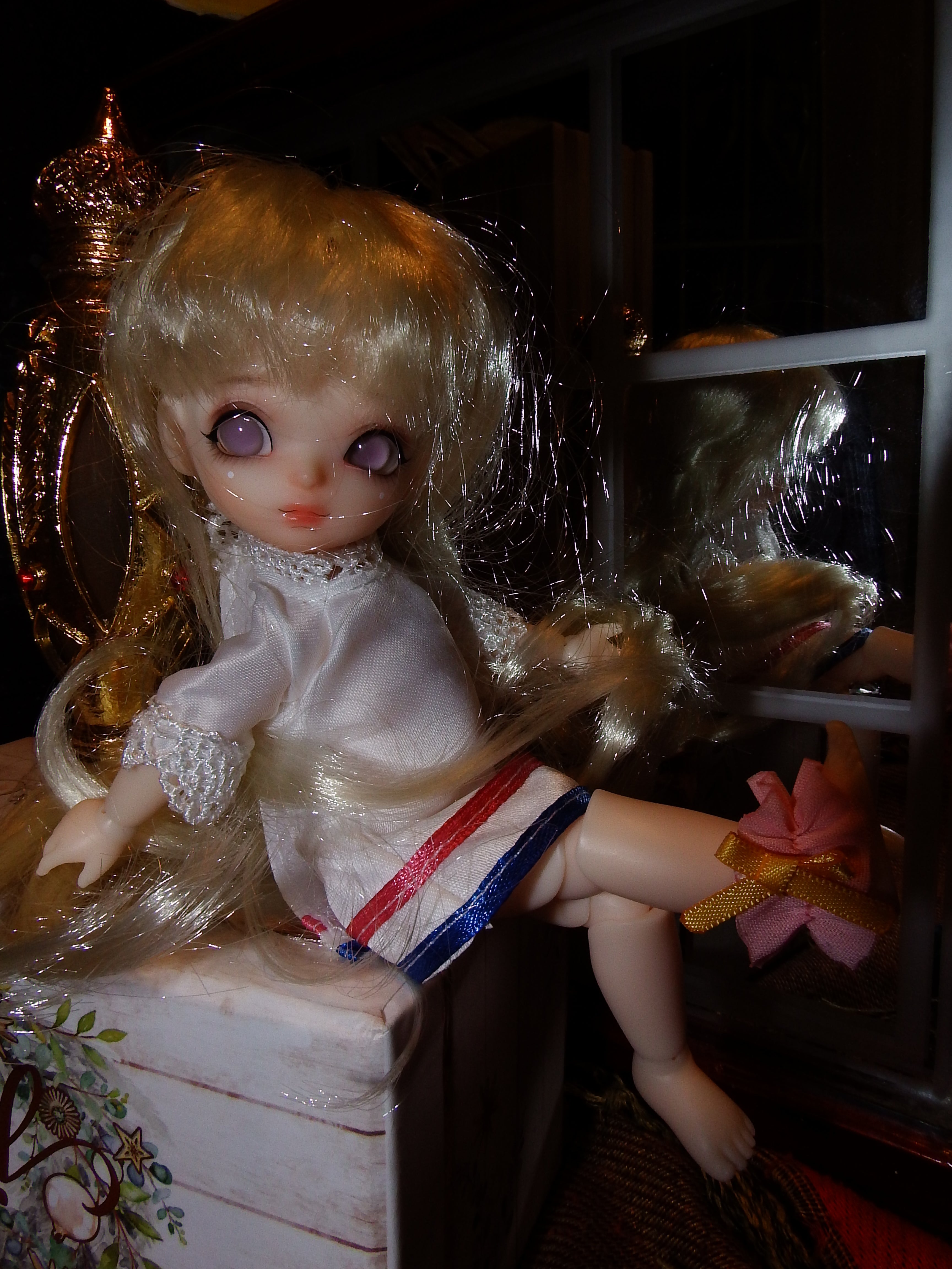 blonde, handmade dolls, ringdoll