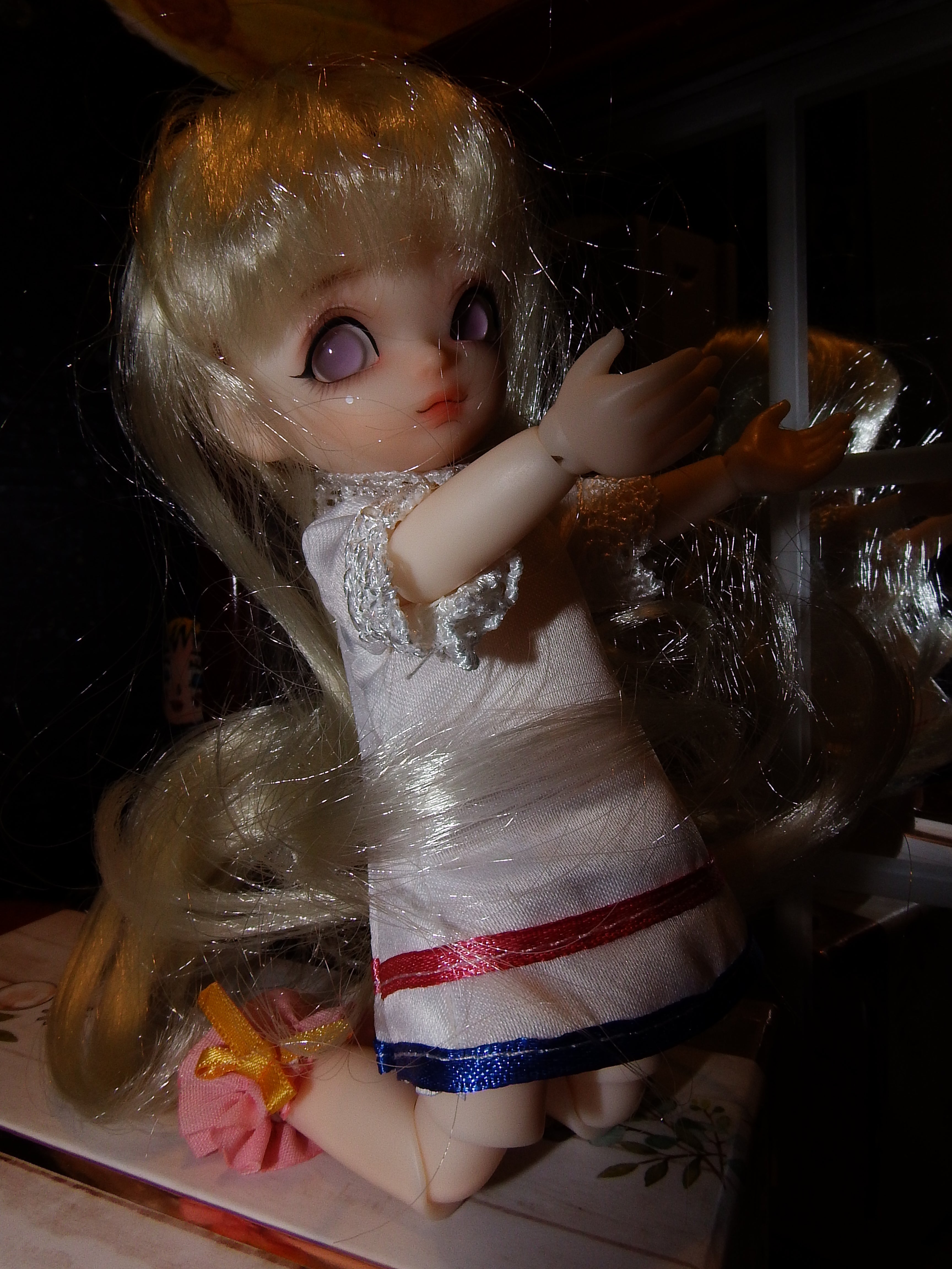 artsy sister, handmade doll, ringdoll