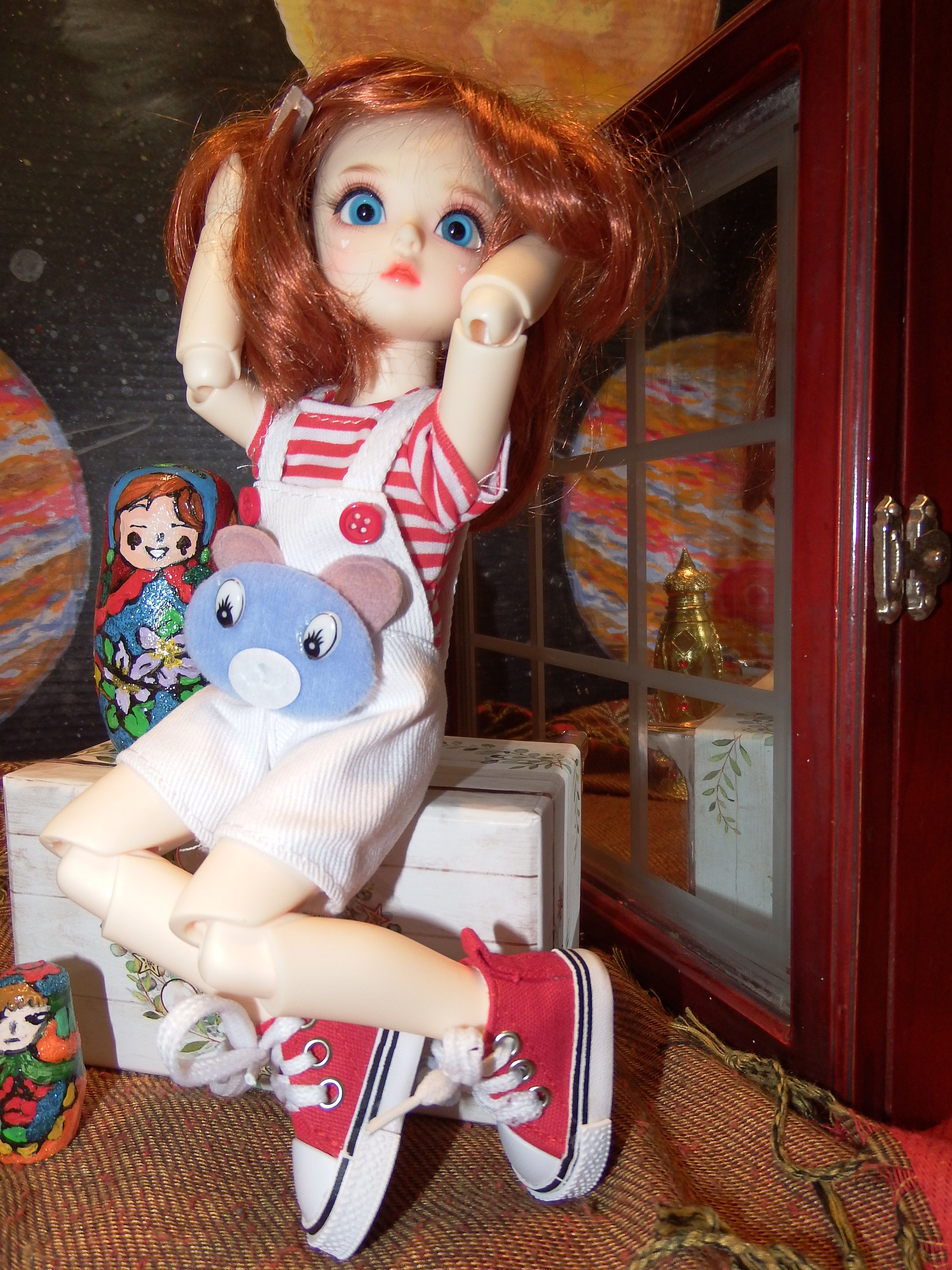 artsy sister, handmade dolls, chucky dolls