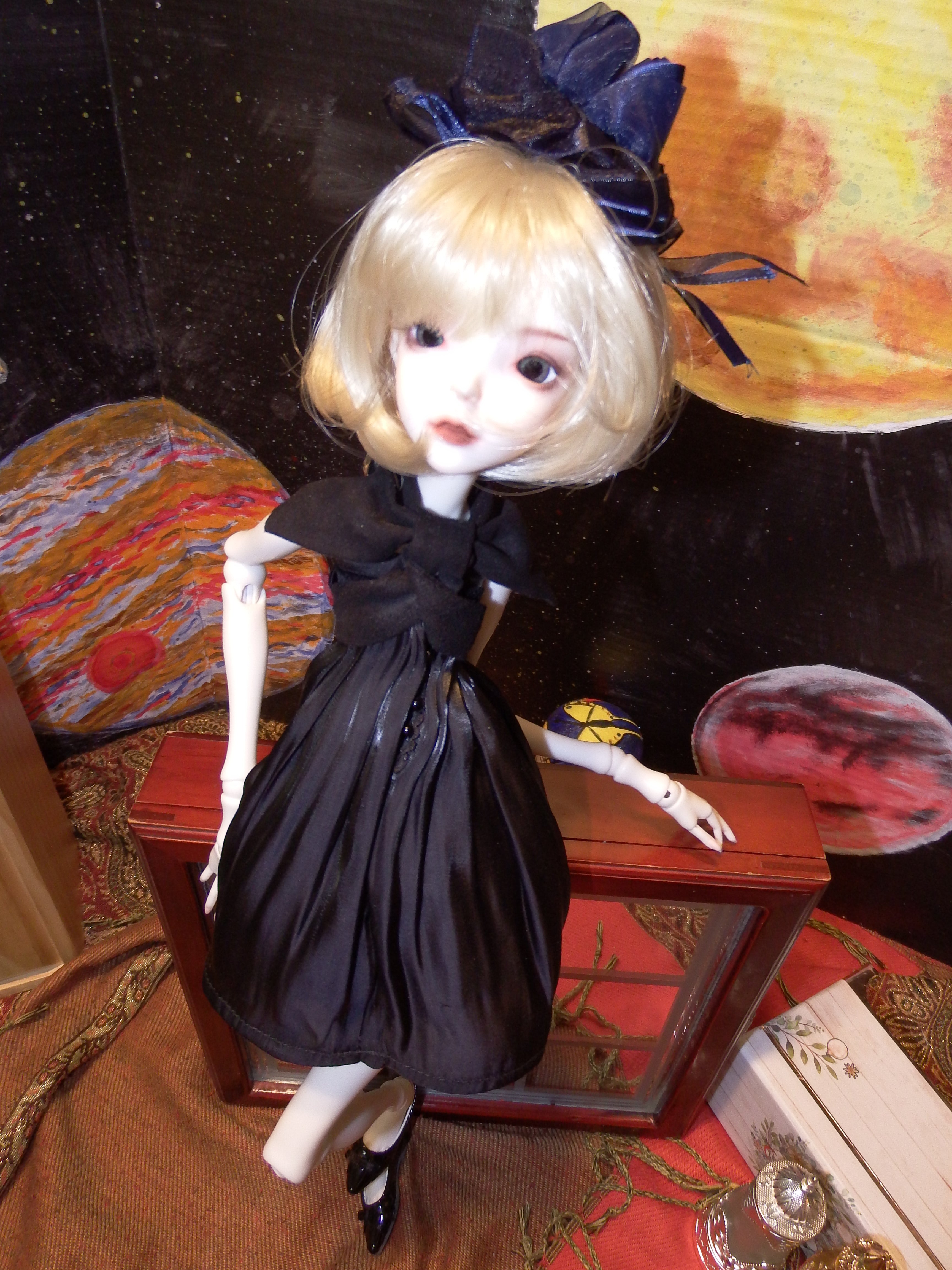doll chateau, handmade doll, artsy sister,