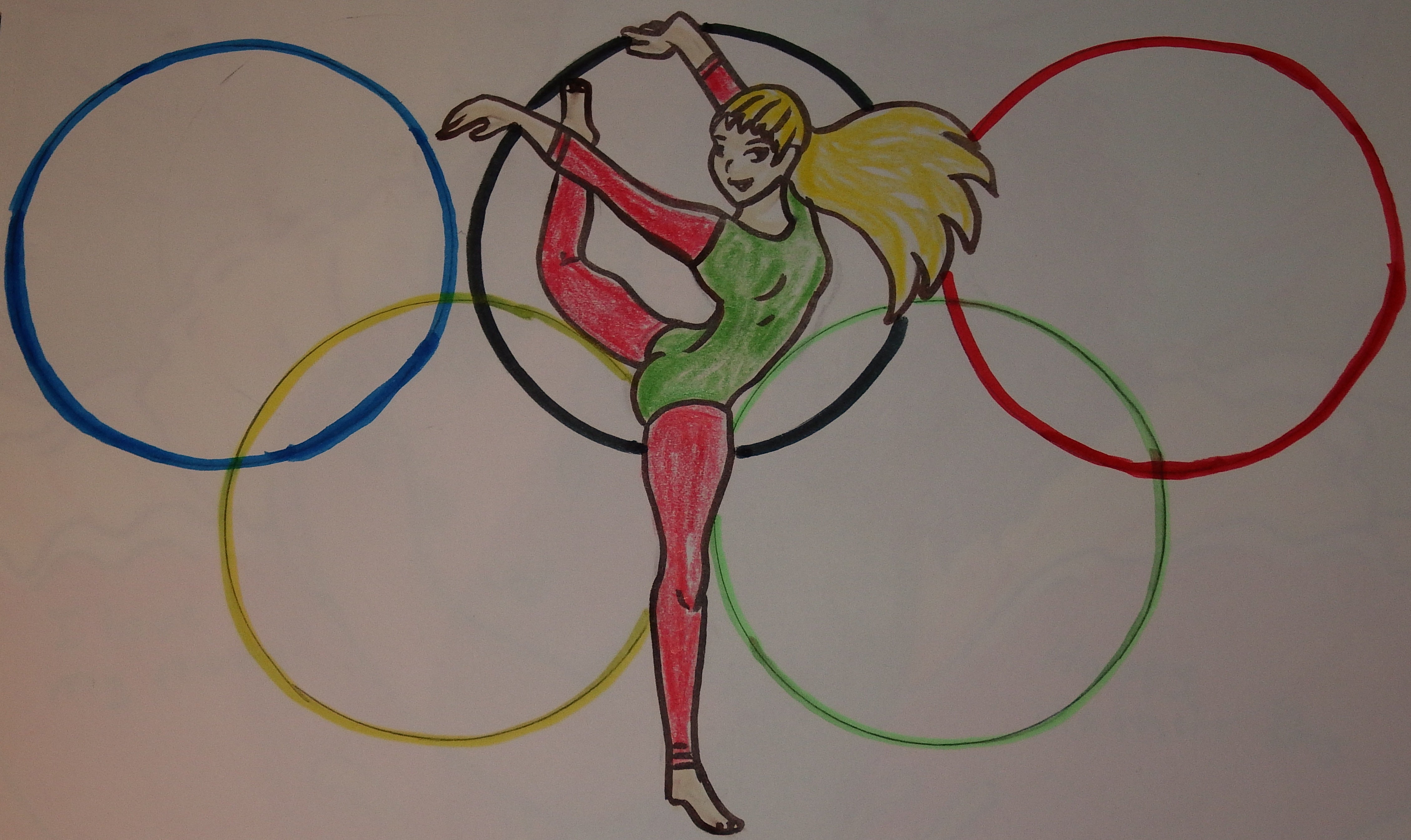 gymnastics, anime drawing, olympics