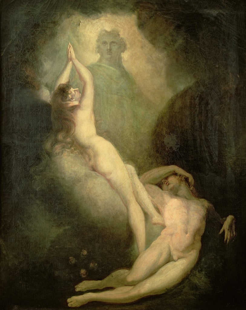 artsy sister, the creation of eve, fuseli